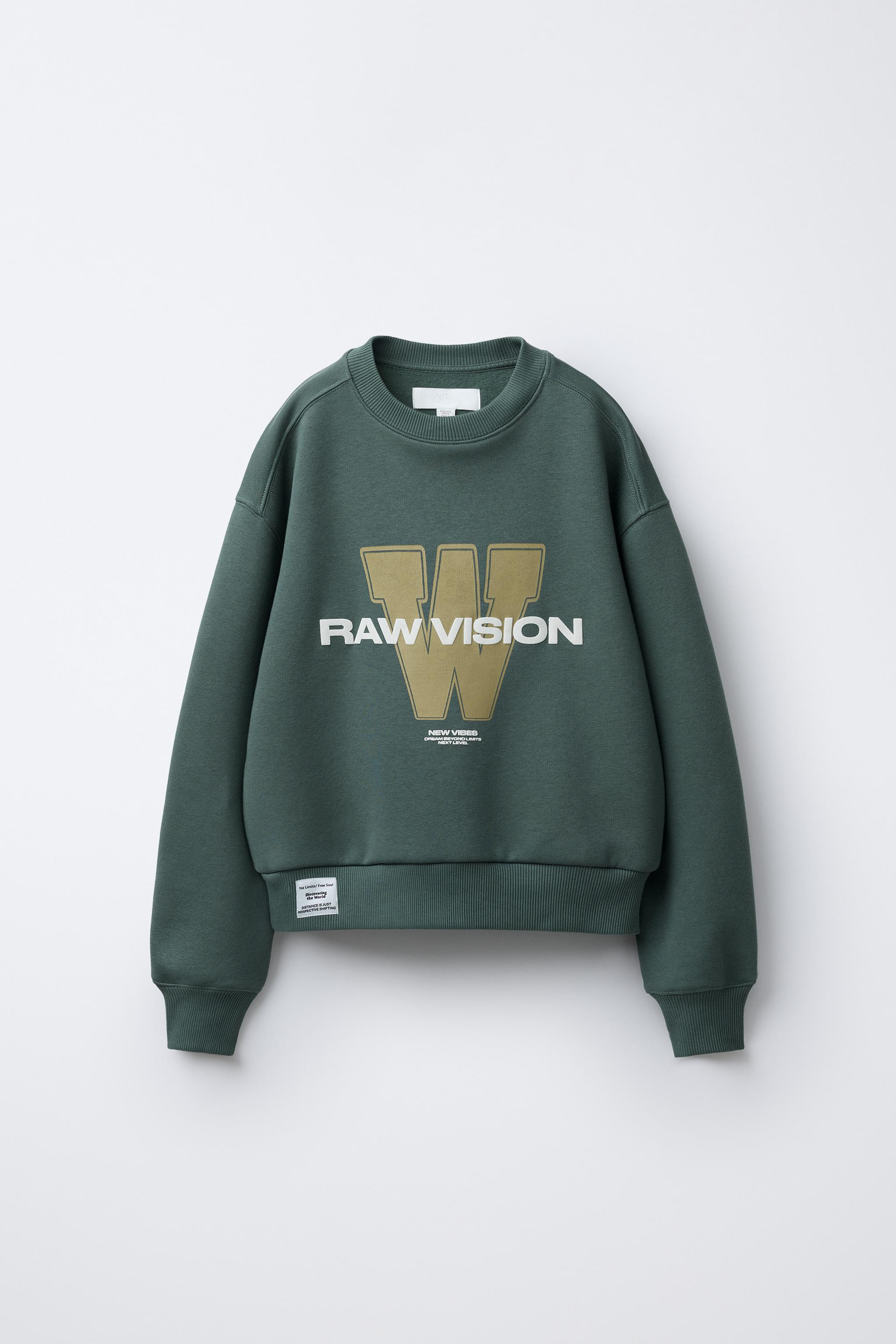 TEXT PRINT SWEATSHIRT | Zara US