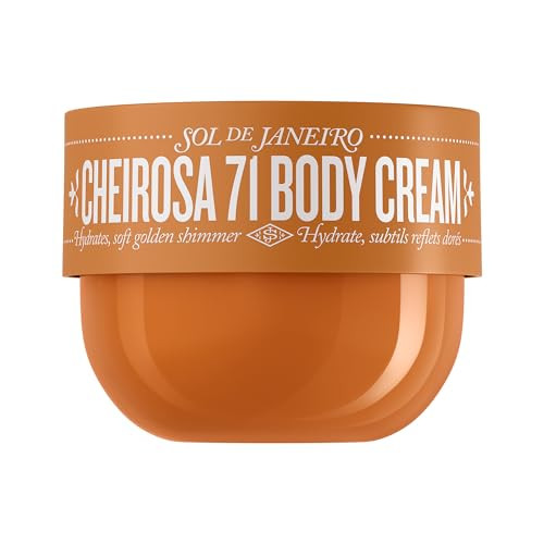 Sol de Janeiro Limited Edition Cheirosa 71 Shimmering Body Cream | 8.1 fl oz/ 240ml | Vanilla Body Cream | Amazon (US)