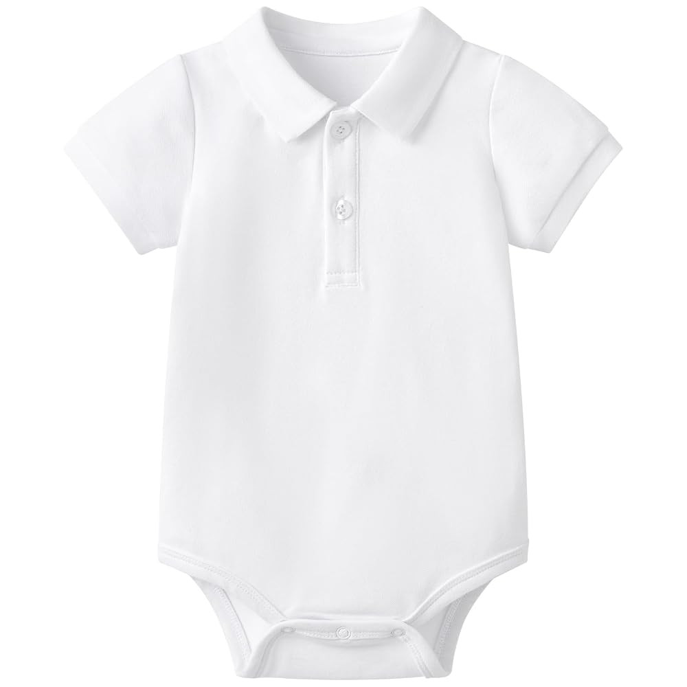pureborn Baby Boys Girls Bodysuit Super Soft Cotton Romper 0-24 Months | Amazon (US)