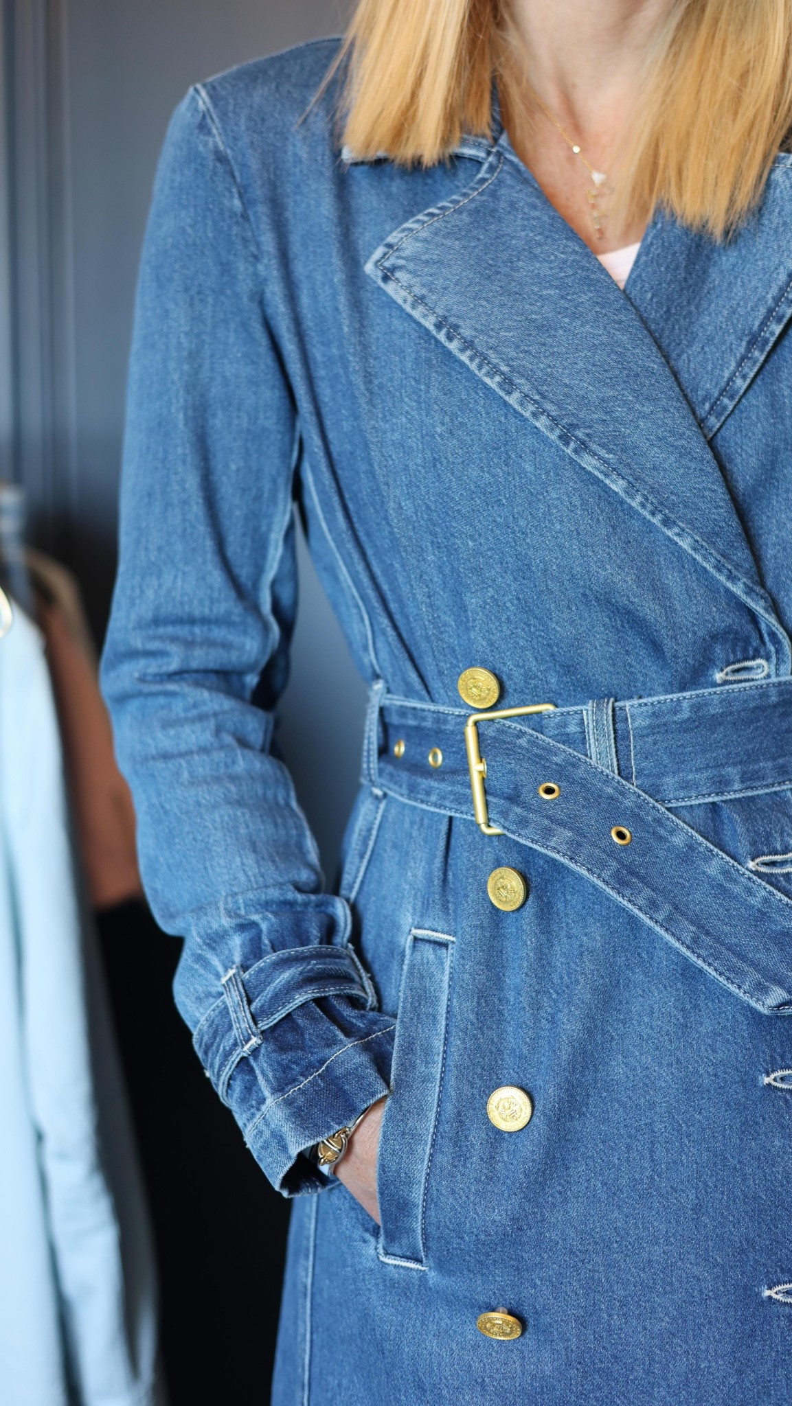 A light weight, multi-season denim trench that doubles as an outfit on it’s own? What else is there to love?

I had to have this L’AGENCE denim trench when I tried it on @shoptootsies last weekend and wore it to dinner right away!

Shop now in store or comment TRENCH for a link sent straight to your DMs!

#shopatlanta #seasonalwear #functionalfashion #denim