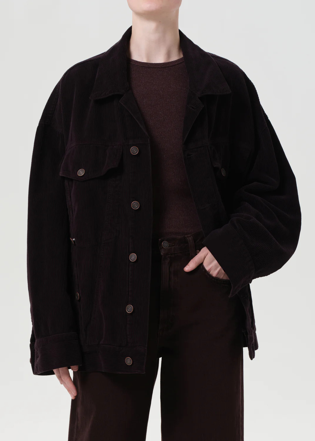 Reworked Wayne Jacket in Firefly | AGOLDE