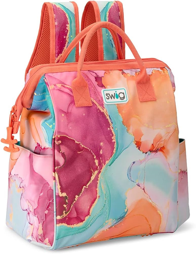Swig Life Packi Backpack Cooler, Portable, Lightweight, Waterproof Beach Backpack with New & Impr... | Amazon (US)