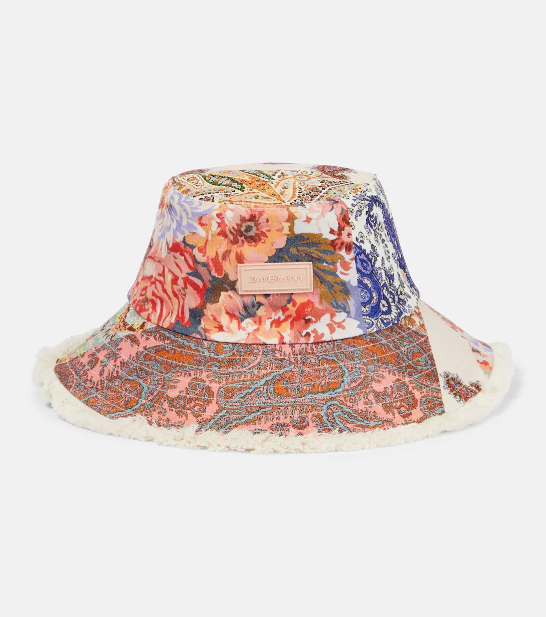 Floral linen bucket hat | Mytheresa (INTL)