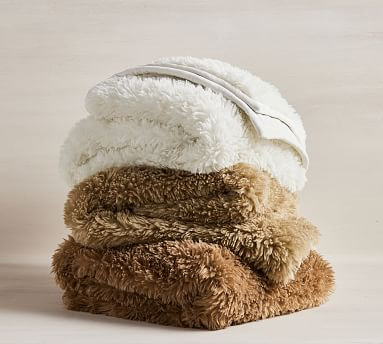 Dream Faux Fur Throw | Pottery Barn (US)