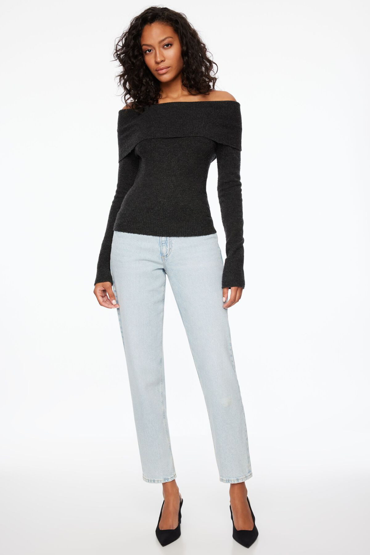 Jean « mom » Claudia à taille ultra-haute | Dynamite Clothing