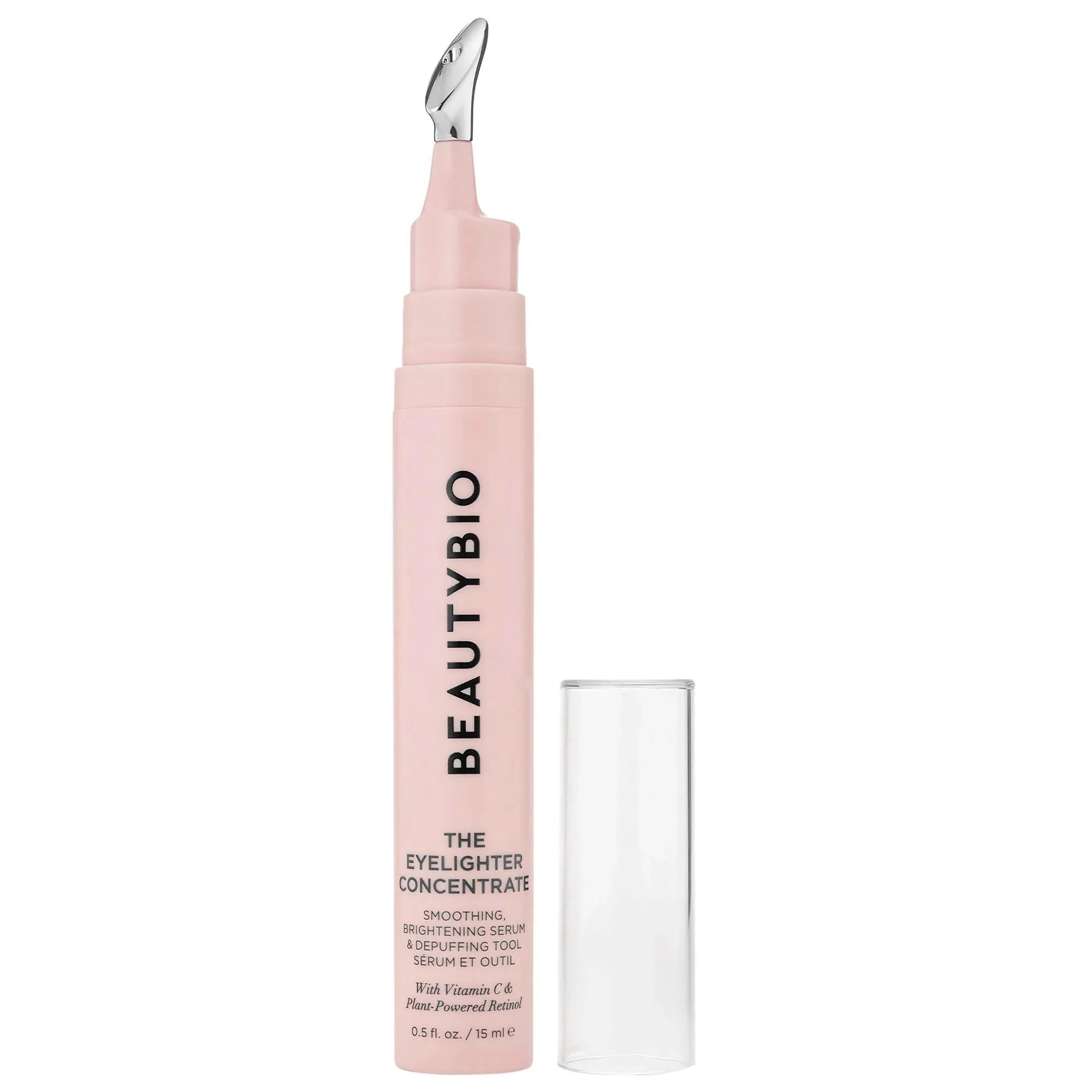 BeautyBio Eyelighter Concentrate: Vitamin C & Plant-Powered Retinol Eye Serum - Reduce Dark Circles, Fine Lines, Brighten & Depuff | Zulily
