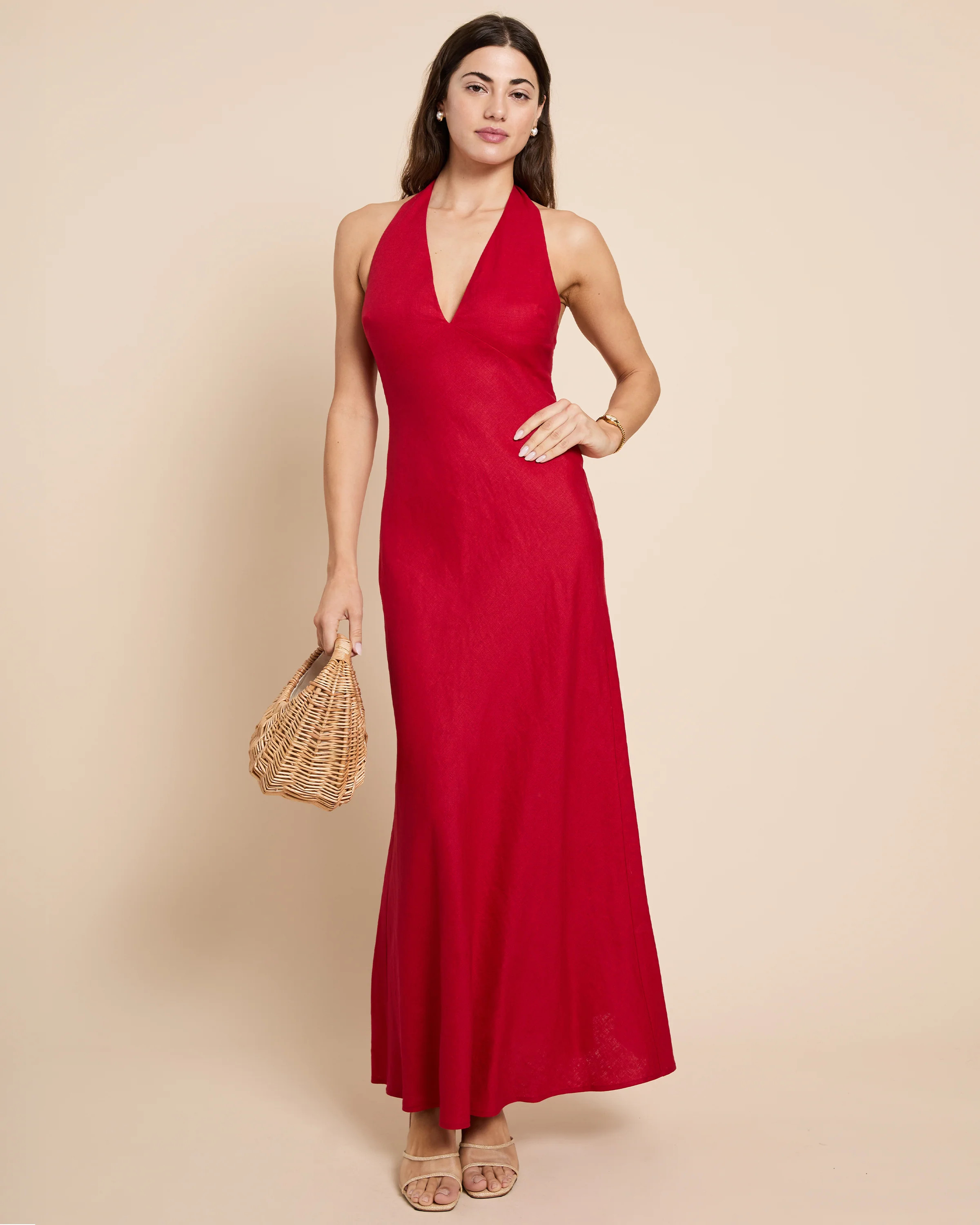 Ashlyn Linen Dress | Few Moda