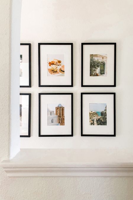 Favorite wall gallery frames from Target! 
