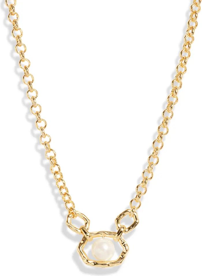 Alanna Cultured Pearl Pendant Necklace | Nordstrom