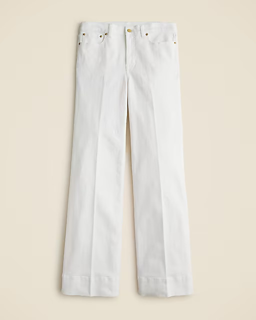 New high-rise denim trouser jean | J. Crew US