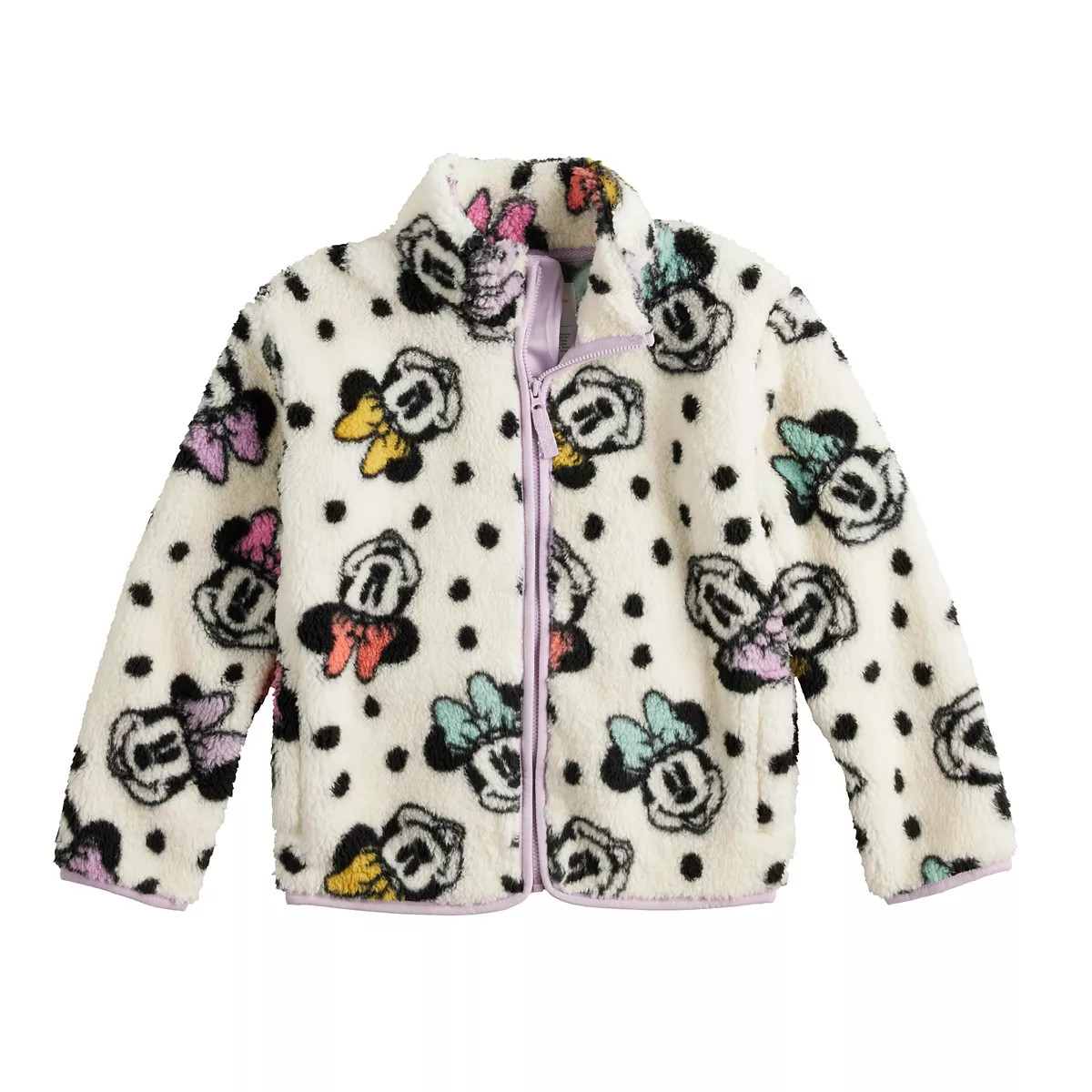 Disney's Minnie Mouse Girls 4-12 Disney High Pile Fleece Jacket by Jumping Beans® | Kohl's