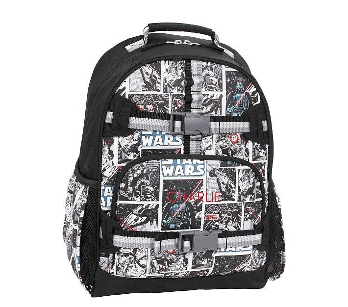 Mackenzie Star Wars™ Comics Glow-in-the-Dark Backpacks | Pottery Barn Kids