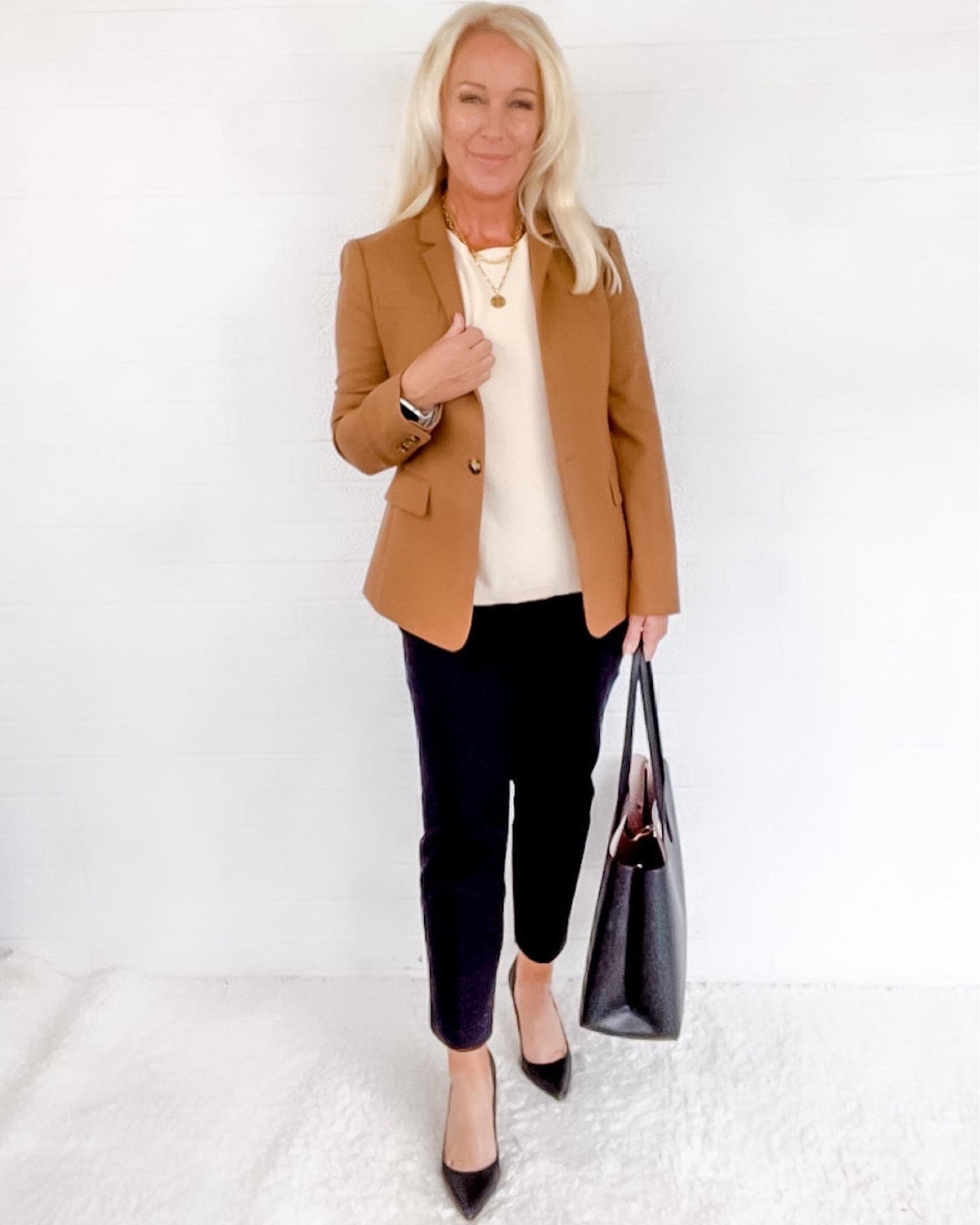 Camel Blazer / Work Outfit / Work Wear / Professional

#LTKitbag #LTKworkwear #LTKSeasonal