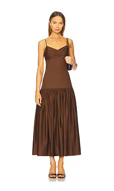A.L.C. Harper Dress in Milk Chocolate from Revolve.com | Revolve Clothing (Global)