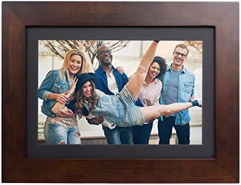 Brookstone PhotoShare 10” Smart Digital Picture Frame, Send Pics from Phone to Frames, WiFi, 8 ... | Amazon (US)