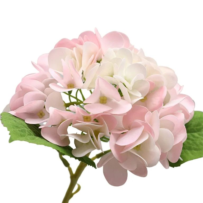 Artificial Flower Exquisite Full of Vitality Long Stem Hydrangea Artificial Flower Branch for Hom... | Walmart (US)