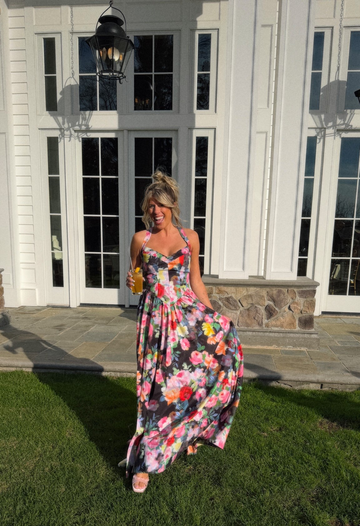 The perfect Spring Wedding Guest Dress from Show Me Your Mumu. I received so many compliments in this dress. The dress was final sale so is no longer sold in this style/color combo but there are still options for the color and style separately.  The pink kitten heels were so comfy and I wore them all day long. The perfect addition to the outfit. 

Summer Wedding Guest | Wedding Guest Dress | Spring Wedding | Wedding Outfit

#LTKWedding #LTKSeasonal #LTKootd