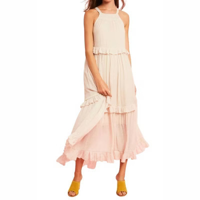 Women's Tiered Ruffle Maxi Dress - Listicle M | Target