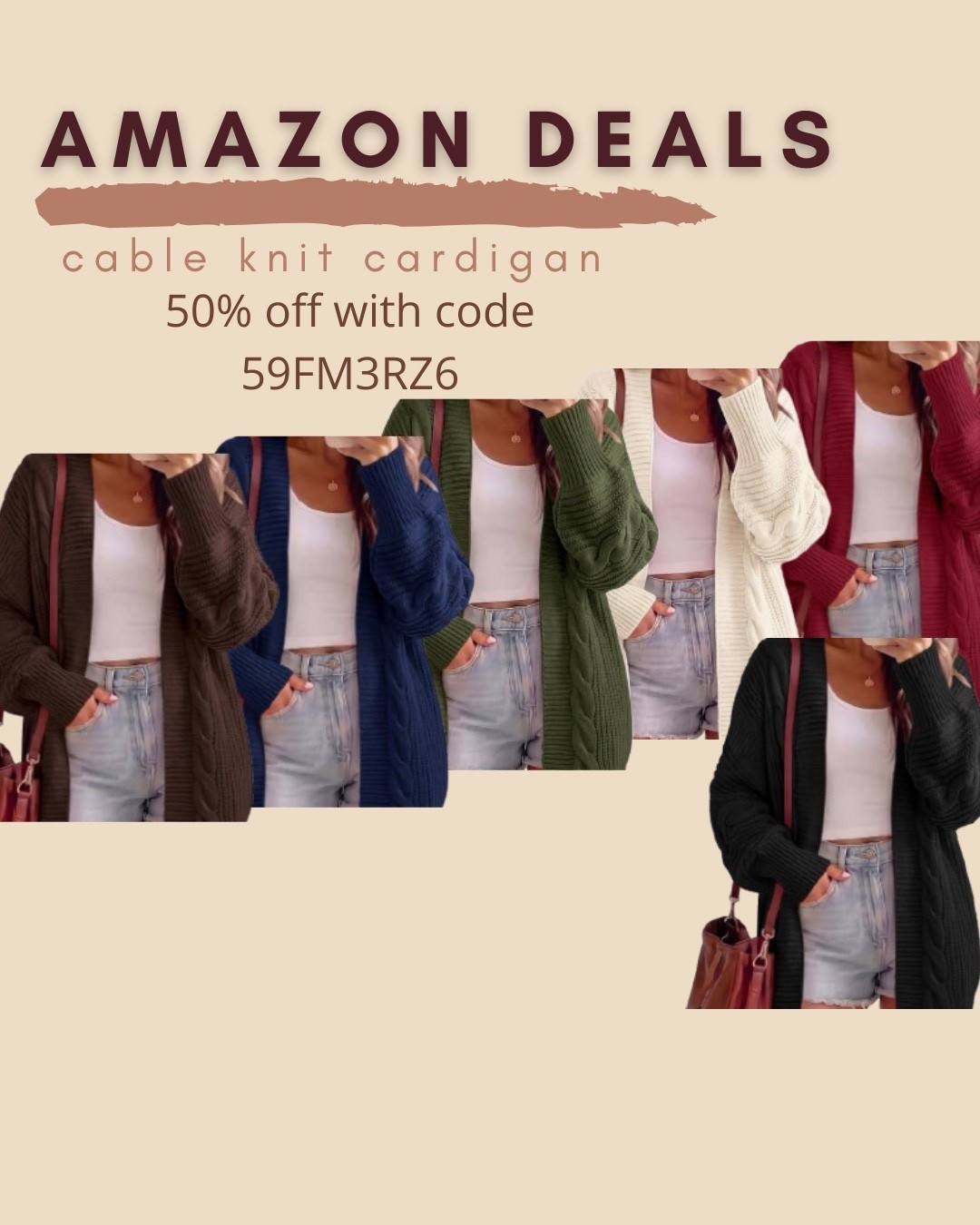 $18 ends 9/17

Amazon fashion
Amazon deals
Cable knit cardigan

#LTKSaleAlert