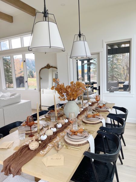 HOME \ This years brown and amber Thanksgiving table setup! SO many amazon finds🍂🦃

Dining room
Place setting
Decor


#LTKhome #LTKSeasonal #LTKparties