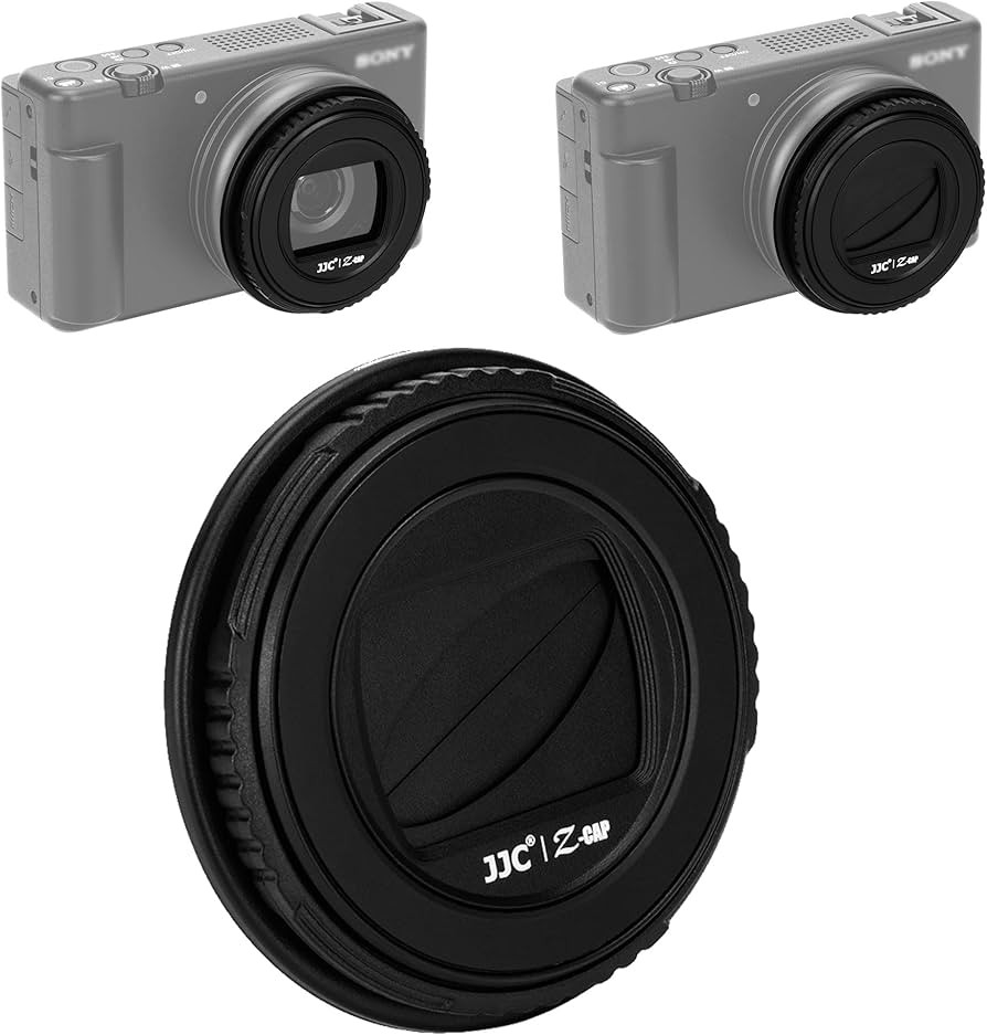 JJC ZV-1F Magnetic Lens Cap Cover, Lens Protector for Sony ZV-1F ZV1F Vlog Camera, Rotation for O... | Amazon (US)