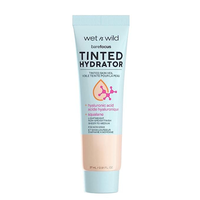 Wet n Wild Bare Focus Tinted Hydrator Tinted Skin Veil Light Medium | Amazon (US)