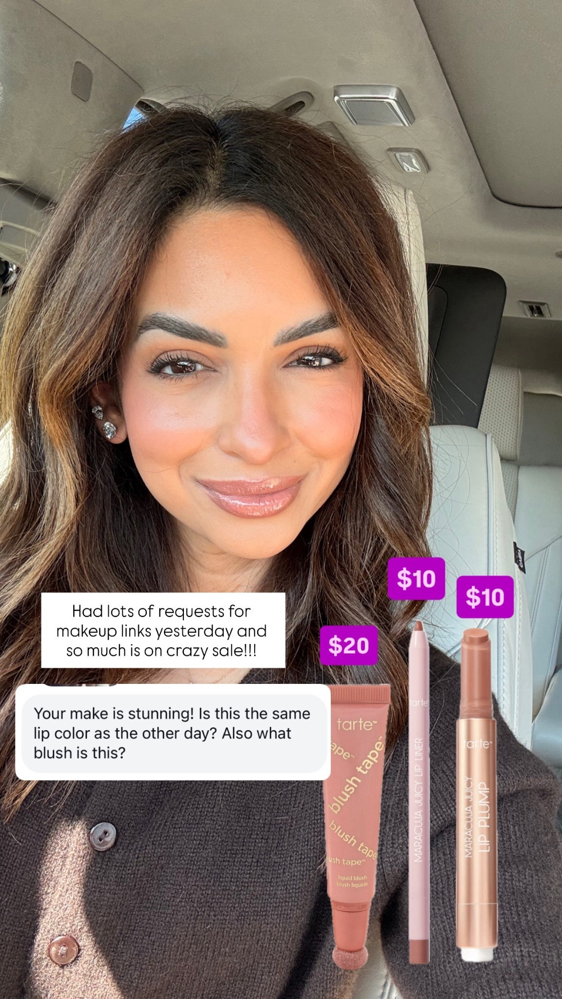 Makeup look & so much is on sale!!
Blush in pink 
Lip liner in buffed pink 
Lip plump in primrose 

#LTKSaleAlert #LTKBeauty