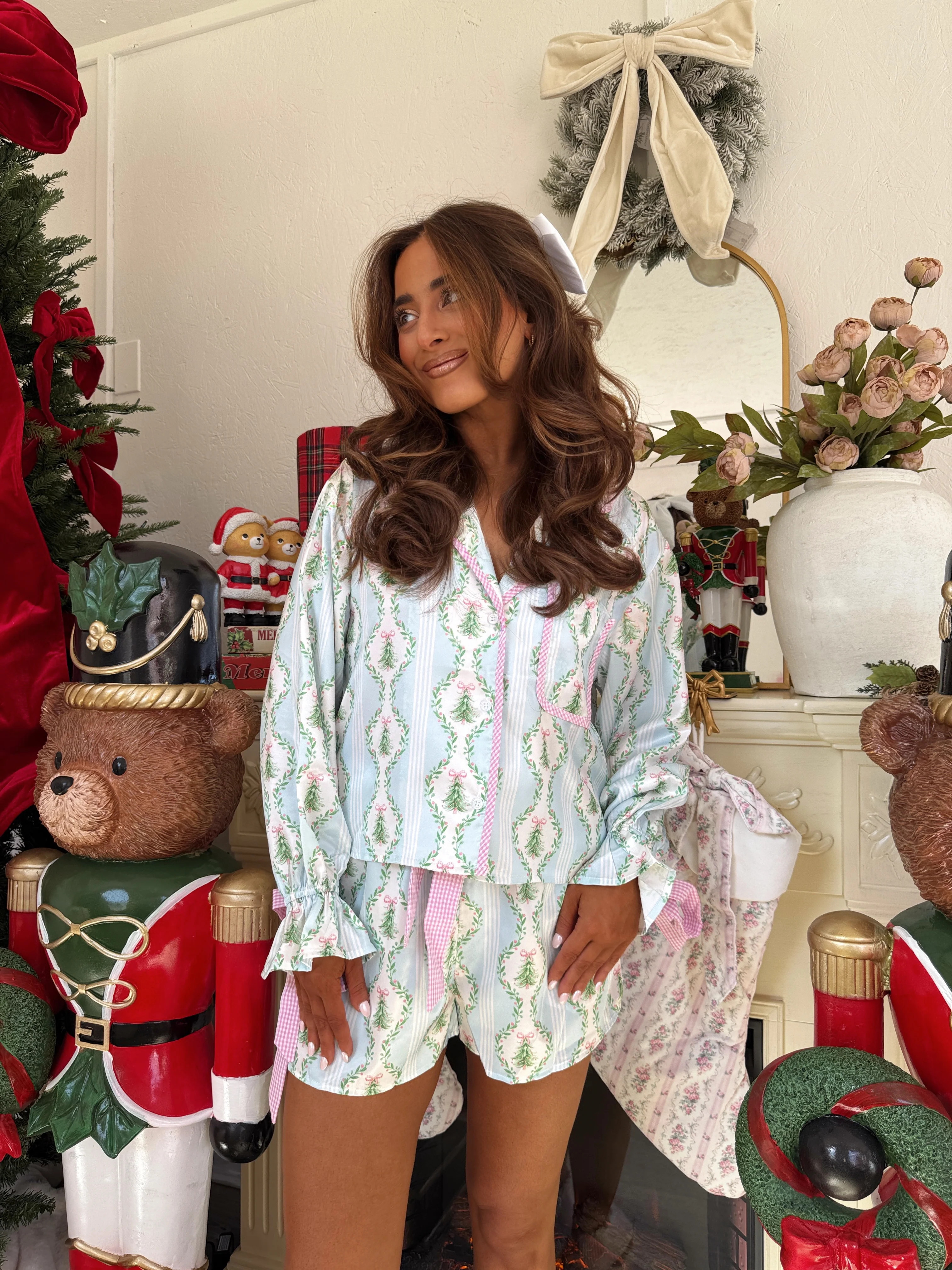 Christmas Tree Coquette Pjs | Shop Your Darling Style