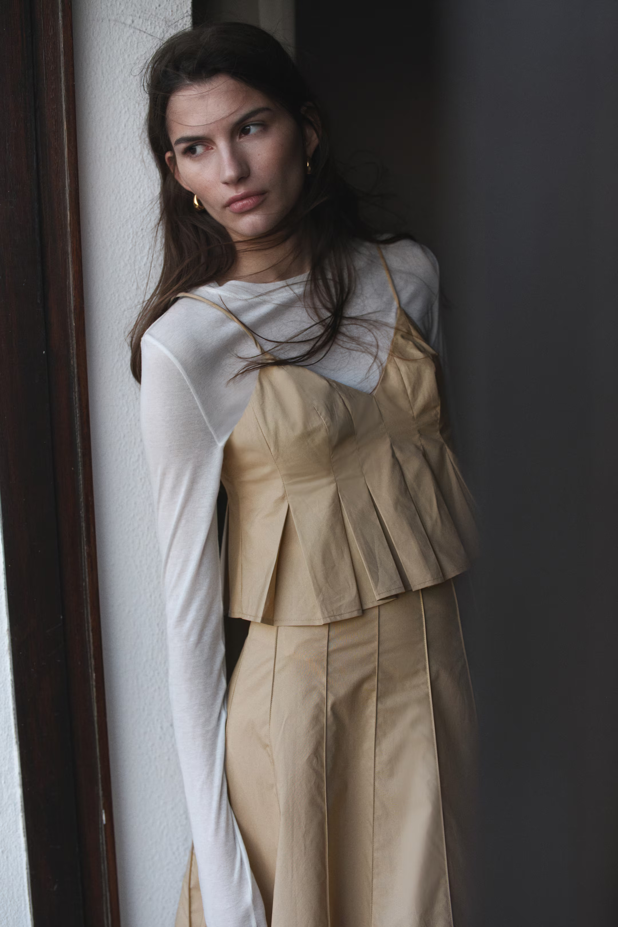 Pleated Strappy Top | H&M (US + CA)