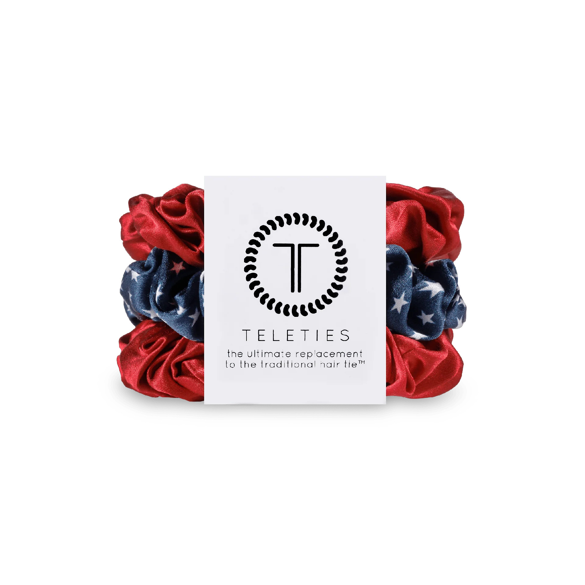 Independence Bae Large Silk Scrunchies | TELETIES