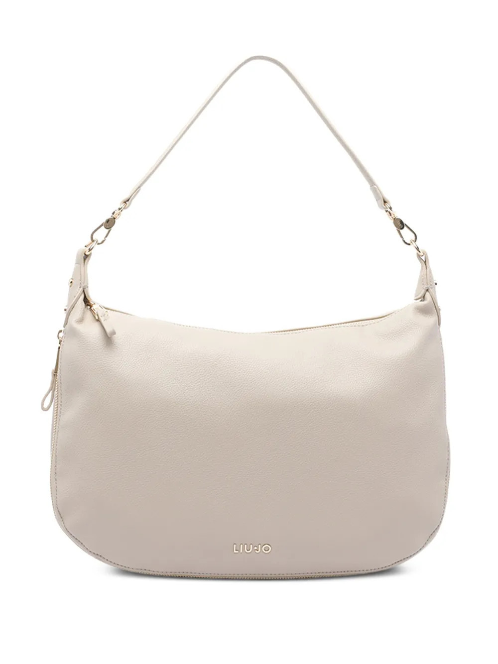 LIU JO medium zip-detail shoulder bag - White | Farfetch Global