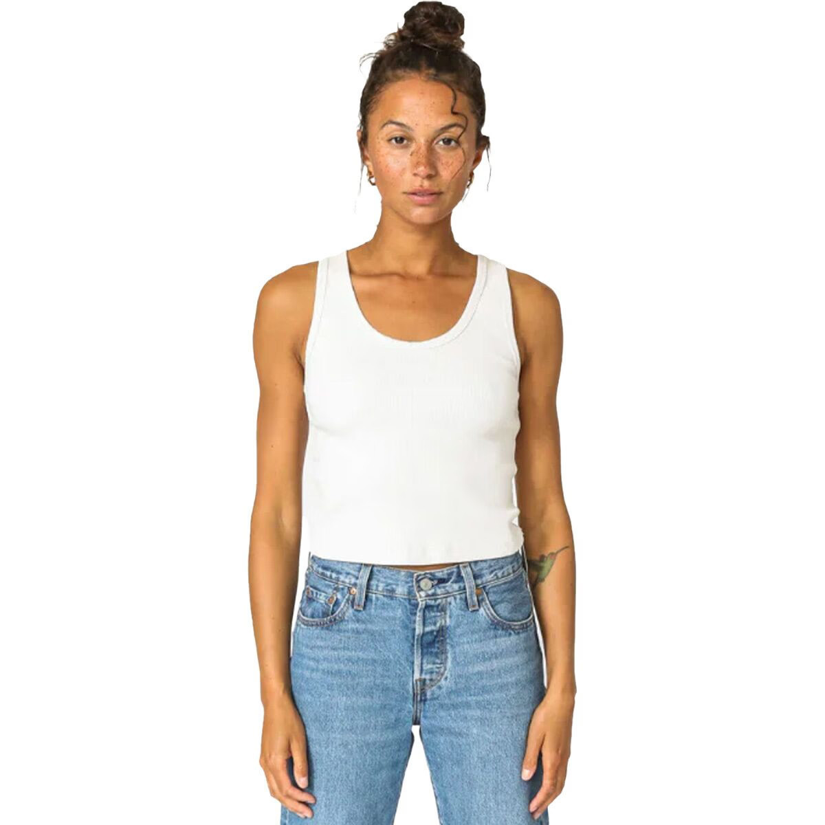perfectwhitetee Debbie Tank Top - Women's White, M | Backcountry