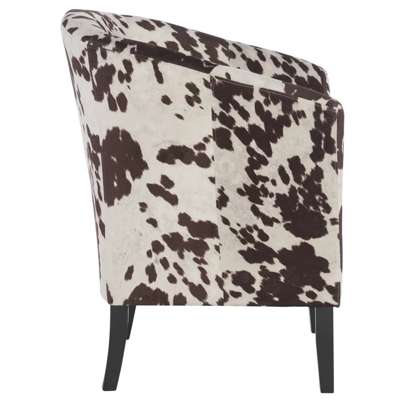 Zipcode Design™ Malia Vegan Leather Barrel Club Chair with Wood Legs "& Reviews" | Wayfair | Wayfair North America