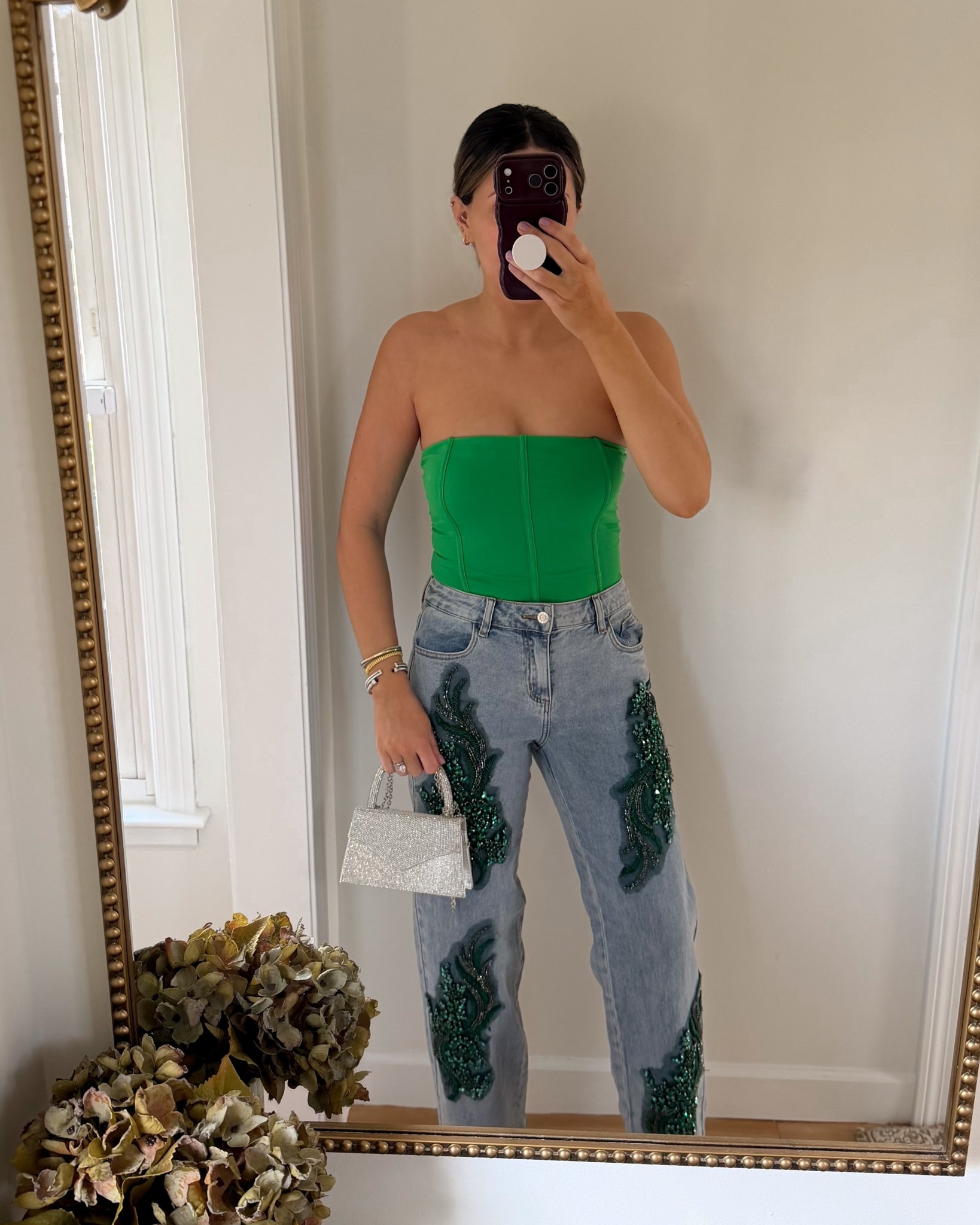 Fun outfits that aren’t boring with some statement unique pieces

Wearing size 27 in the jeans and size small in the top

Unique outfits | statement outfits | date night outfits  | going out outfits | denim jeans outfit 

#LTKgrwm #LTKFestival #LTKootd