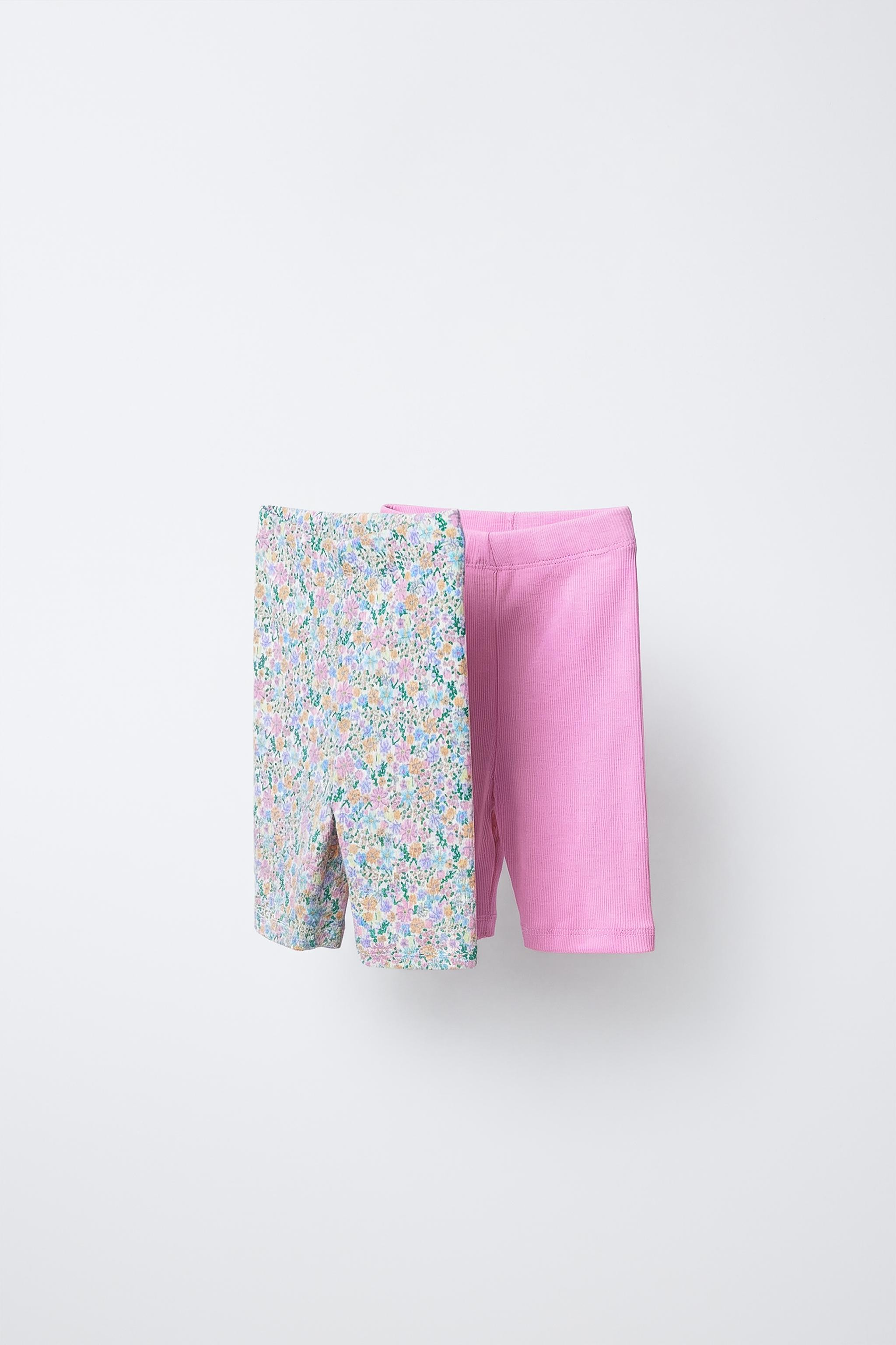 TWO-PACK RIB BIKE SHORTS | Zara US