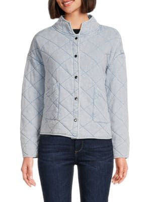 Quilted Denim Jacket | Saks Fifth Avenue OFF 5TH