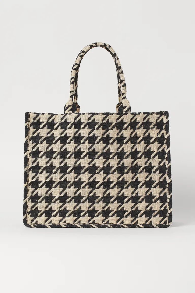 Jacquard-weave Handbag | H&M (US + CA)