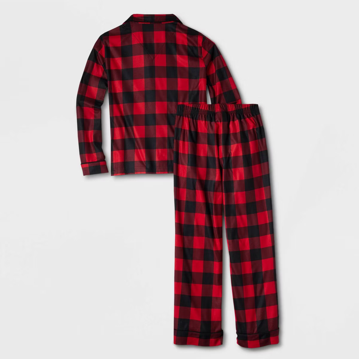 Kids' Buffalo Check Holiday Matching Family Pajama Set - Wondershop™ Red | Target
