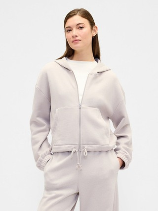 Oversized Bubble Zip Hoodie | Gap Factory