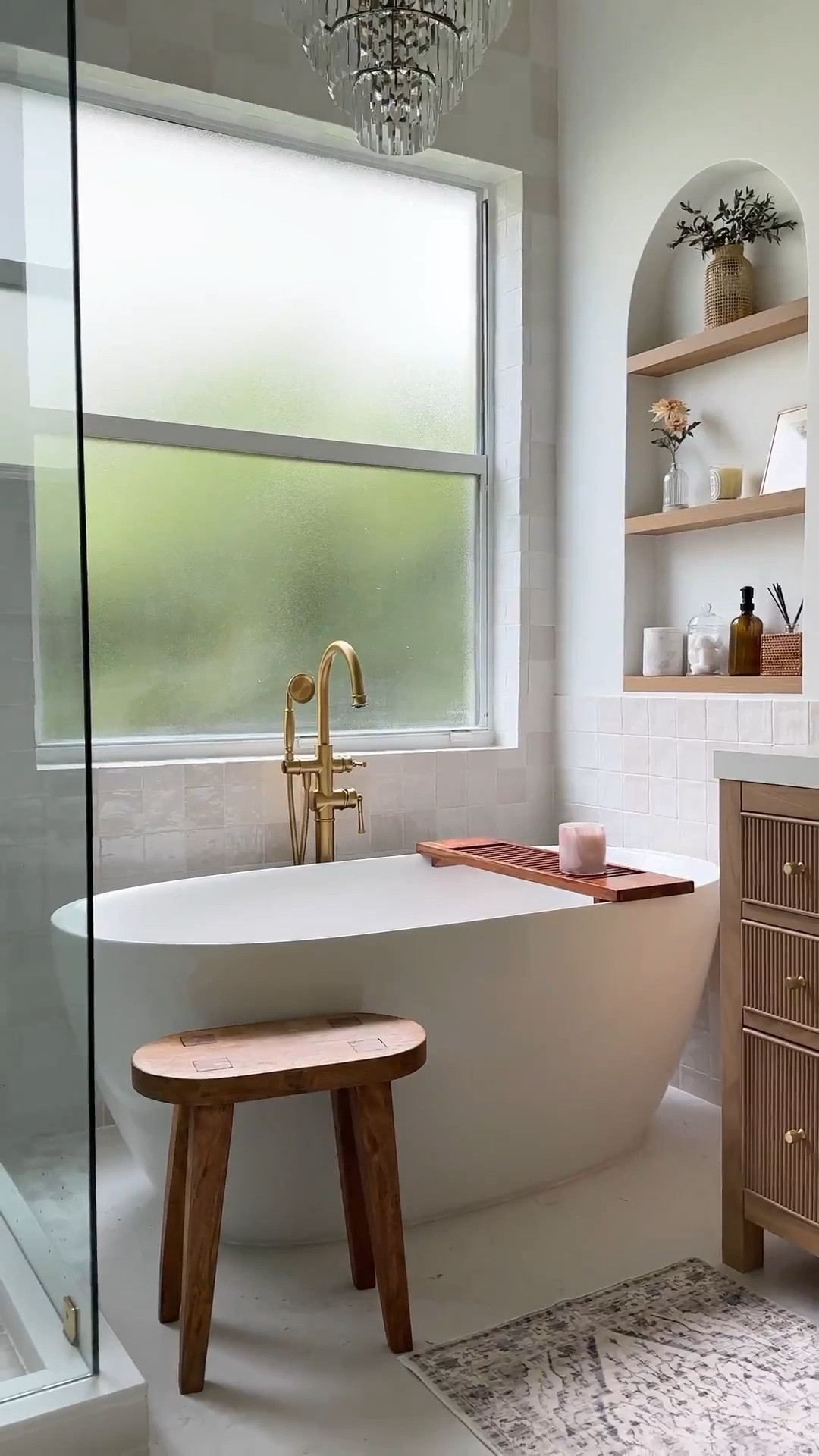 Major throwback to our last bathroom! Can you believe these stunning tiles were actually affordable? They completely changed the vibe of the room, and I’ve linked everything from the tile to the final decor touches for you.

bathroom transformation, home makeover, interior design, decor inspo, wall decor, rental friendly upgrades, vanity sink, powder room

#LTKHome #LTKvlog #LTKSeasonal