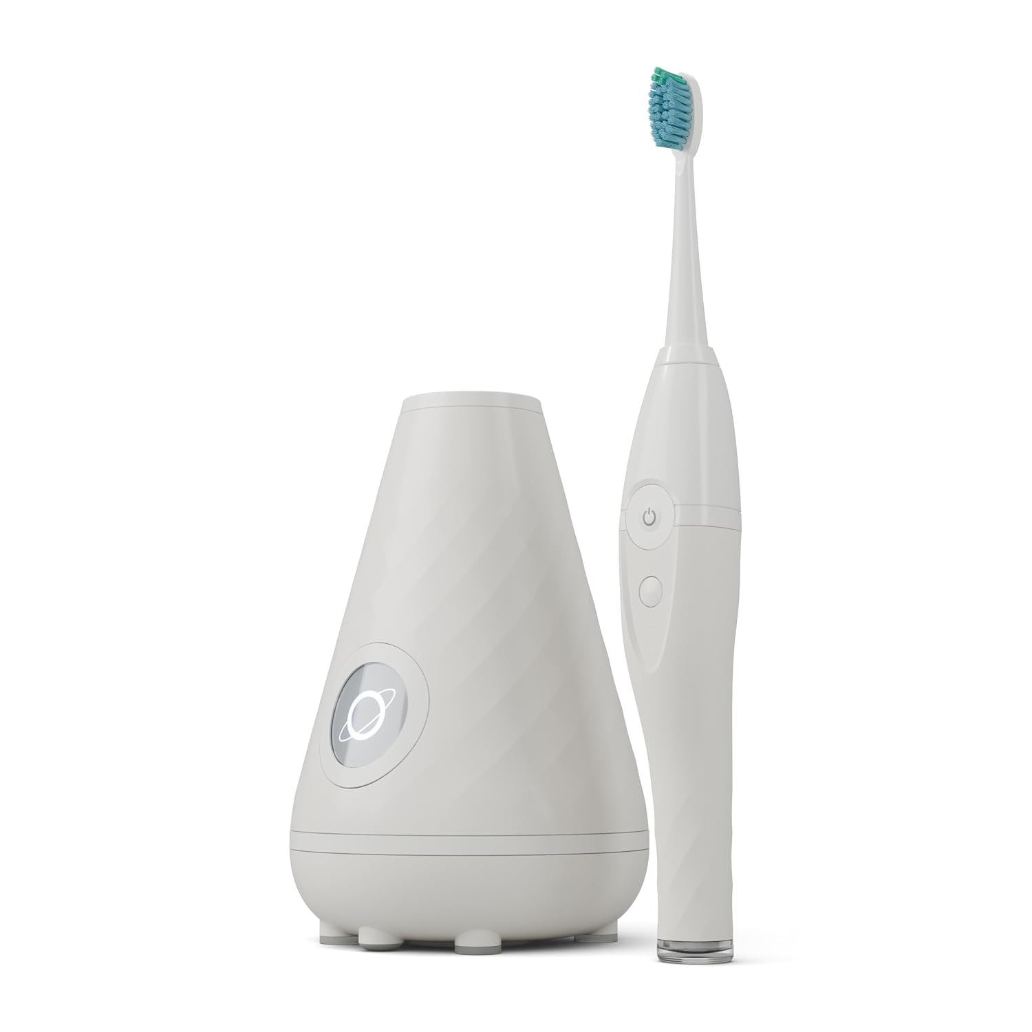 Tao Clean UV Sanitizing Sonic Toothbrush and Cleaning Station, Electric Toothbrush, Dual Speed Setting, White | Amazon (US)