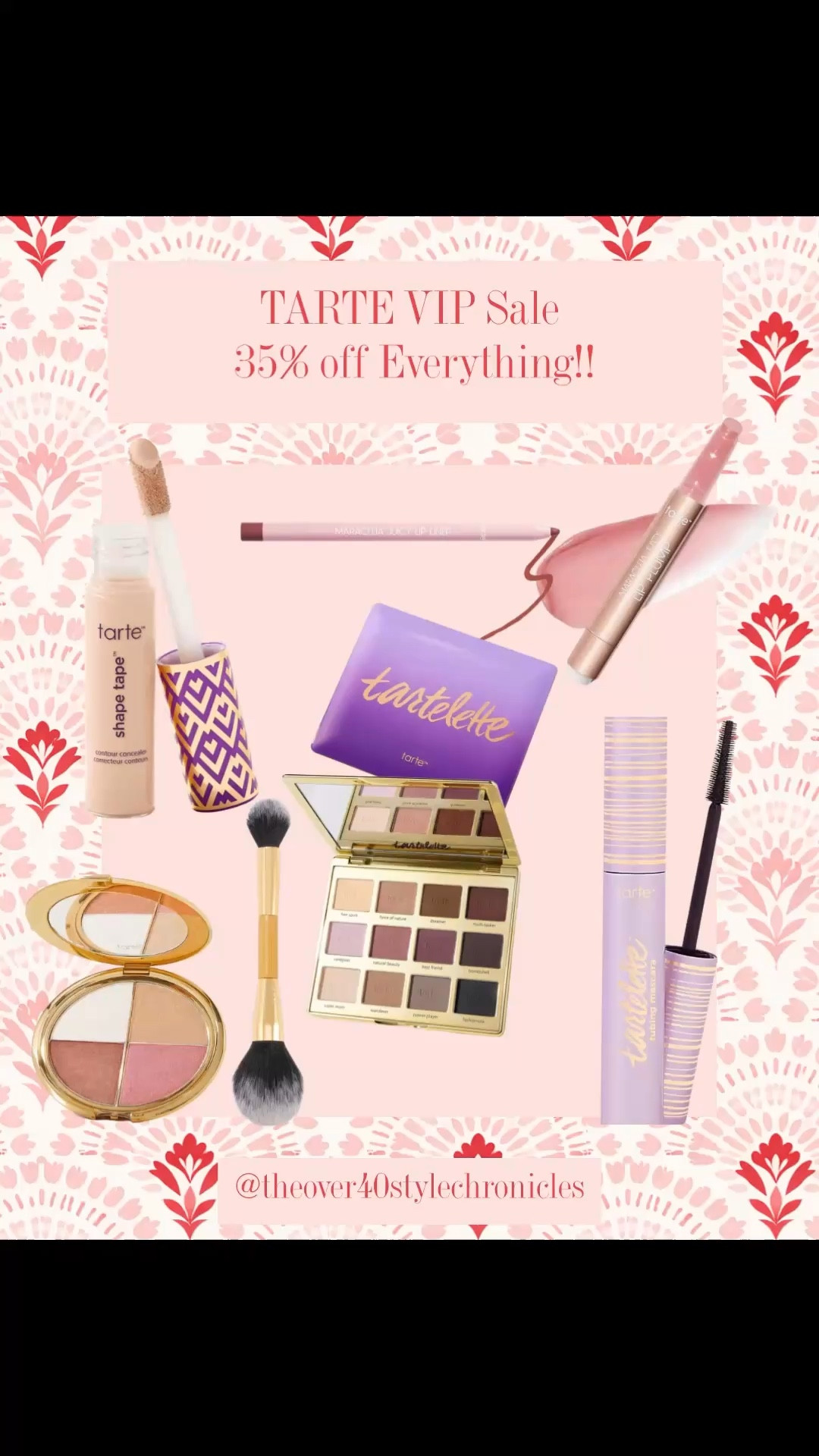 Tarte VIP SALE • 35% off EVERYTHING ✨
Linking my favorites, the products I buy over & over again. 

tarte cosmetics sale, tarte makeup sale, tarte 35% off sale, tarte beauty sale, tarte friends and family sale, tarte shape tape concealer, shape tape concealer, shape tape creamy concealer, tarte maracuja juicy lip balm, maracuja juicy lip plump, maracuja juicy lip gloss, tarte tubing mascara, tartelette tubing mascara, lights camera lashes mascara, tarte amazonian clay blush, tarte face tape foundation, tarte cc undereye corrector, tarte eyeshadow palette, tartelette eyeshadow palette, tarte bronzer park ave princess, tarte setting spray, tarte clean beauty makeup, tarte viral makeup, tarte beauty favorites, tarte makeup deals, ltk beauty sale, ltk sale alert, makeup sale finds

#LTKBeauty #LTKSaleAlert #LTKselfcare