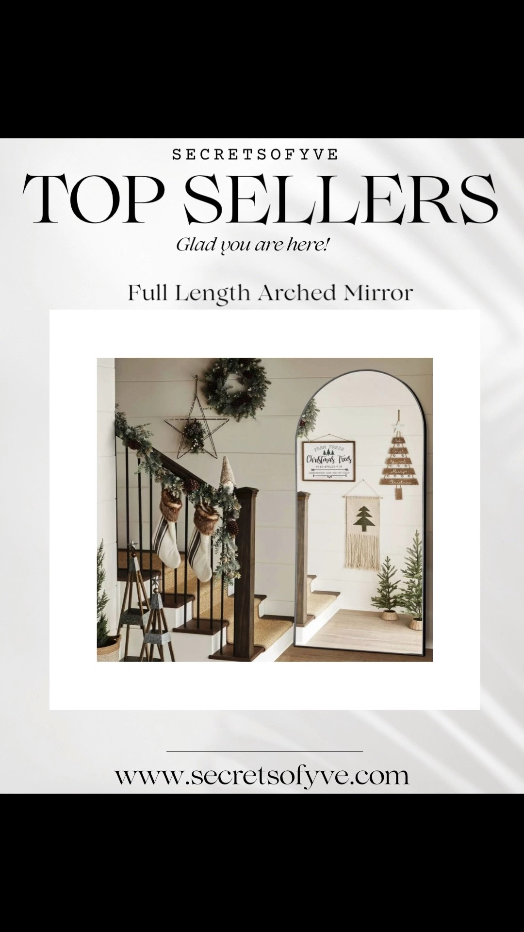 SecretsofYve: This mirror is AMAZING and I have it placed in my office/LTK room. Shop my bestsellers! @Target 
#Secretsofyve #ltkgiftguide
Always humbled & thankful to have you here.. New posts daily at 3pm & 4:15pm EST. 
CEO: PATESI Global & PATESIfoundation.org
@secretsofyve : where beautiful meets practical, comfy meets style, affordable meets glam with a splash of splurge every now and then. I do LOVE a good sale and combining codes! #ltksalealert #ltku #ltkplussize #ltkmidsize #ltkover40 #ltkpetite #ltktall #ltkvlog #ltkstorytime 
#ltkmens secretsofyve

#LTKSeasonal #LTKmomlife #LTKHome