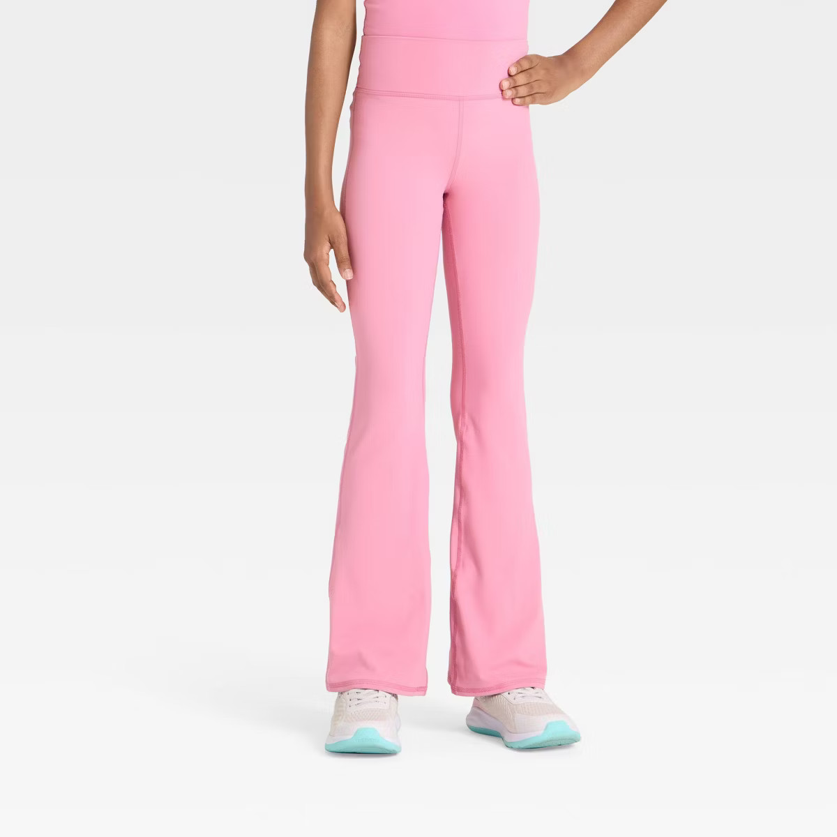 Girls' Everyday Soft Flare Leggings - All In Motion™ | Target