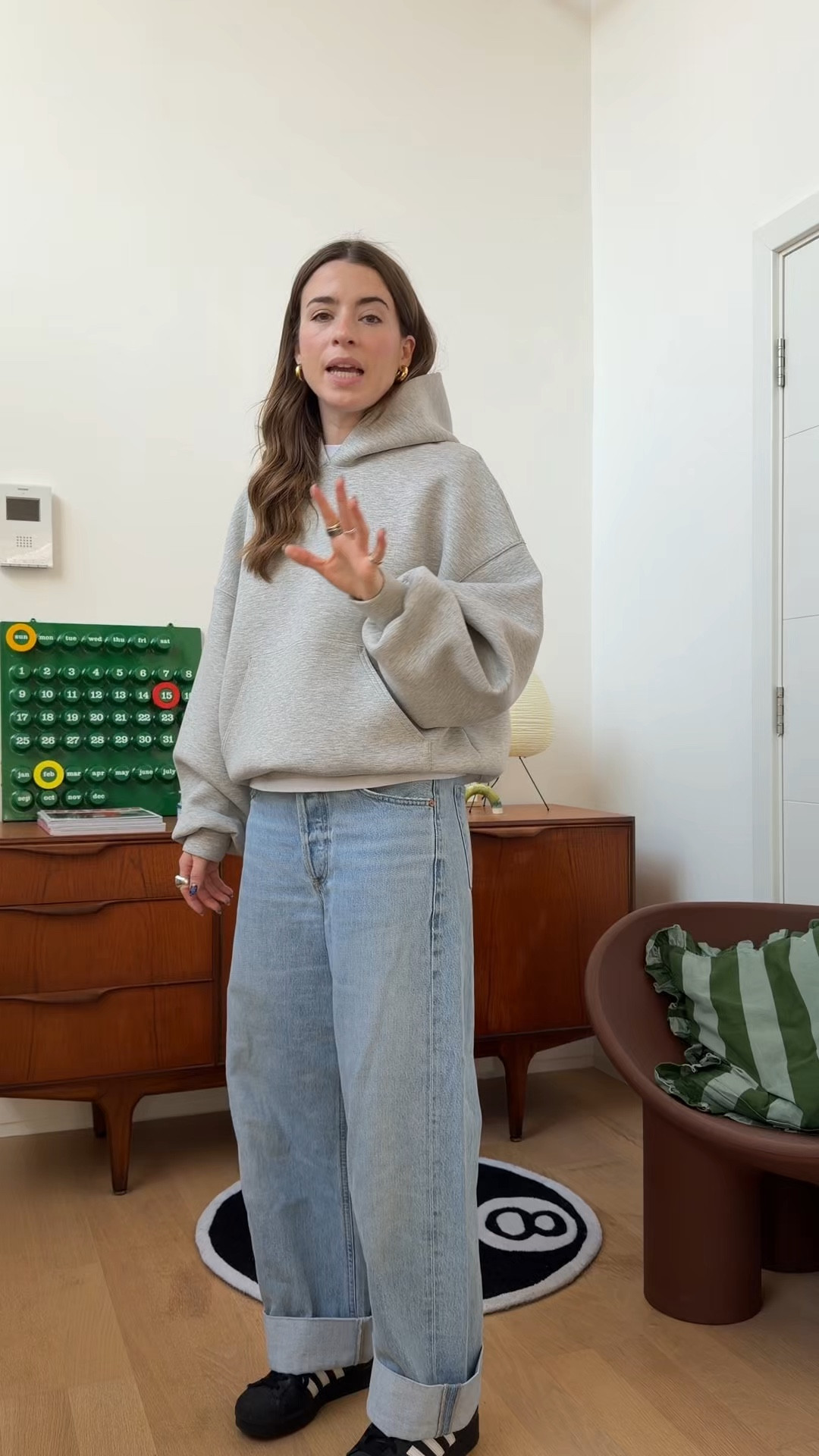 Easy ways to spice up a grey hoodie 

- wearing the hoodie in a size small

#LTKUK #LTKSeasonal

#LTKspring