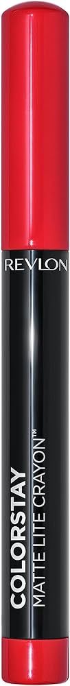 Revlon ColorStay Matte Lite Crayon Lipstick with Built-in Sharpener, Smudge-proof, Water-Resistan... | Amazon (US)