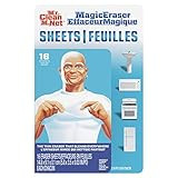 Mr. Clean Magic Eraser Sheets, Shoe, Bathroom, and Shower Cleaner, 48 Cleaning Wipes Total | Amazon (US)