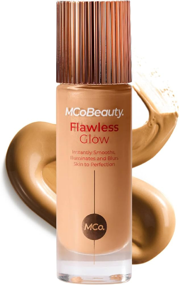 MCoBeauty Flawless Glow Luminous Skin Filter - 4.5 Medium - 4-in-1 Primer, Highlighter & Foundati... | Amazon (US)