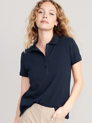 Uniform Pique Polo for Women | Old Navy (US)