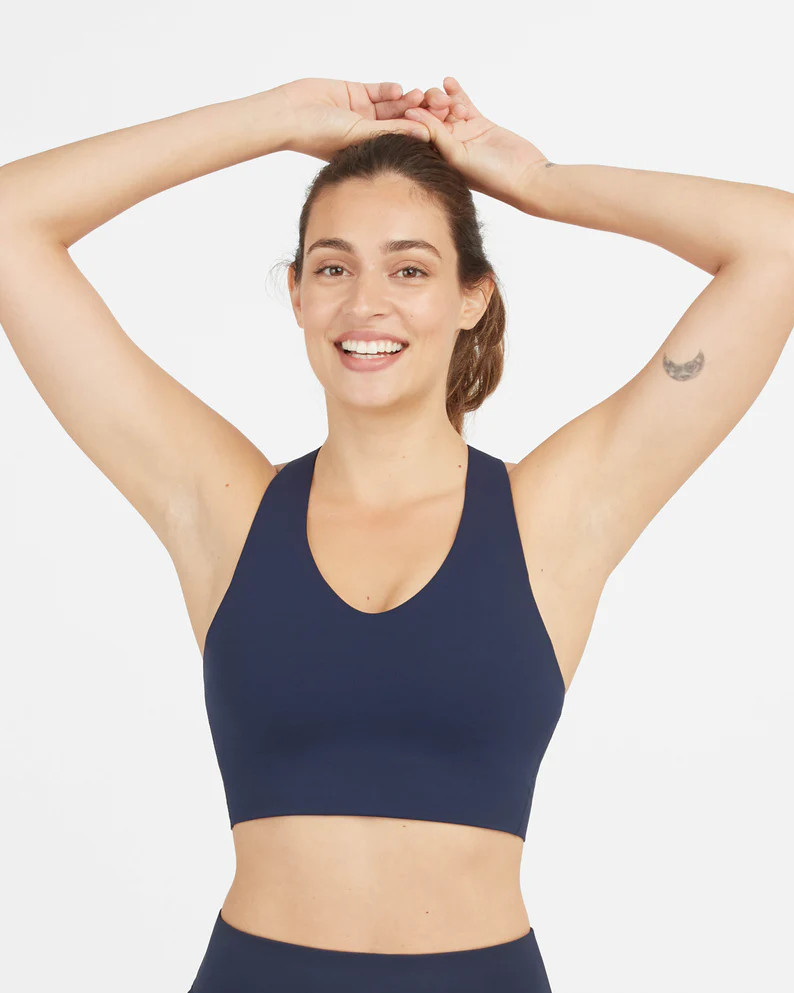Longline Medium Impact Sports Bra | Spanx